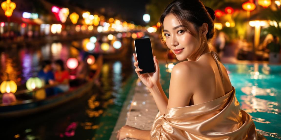 Người dùng tại Hội An theo dõi esports trên di động trước khi chọn game